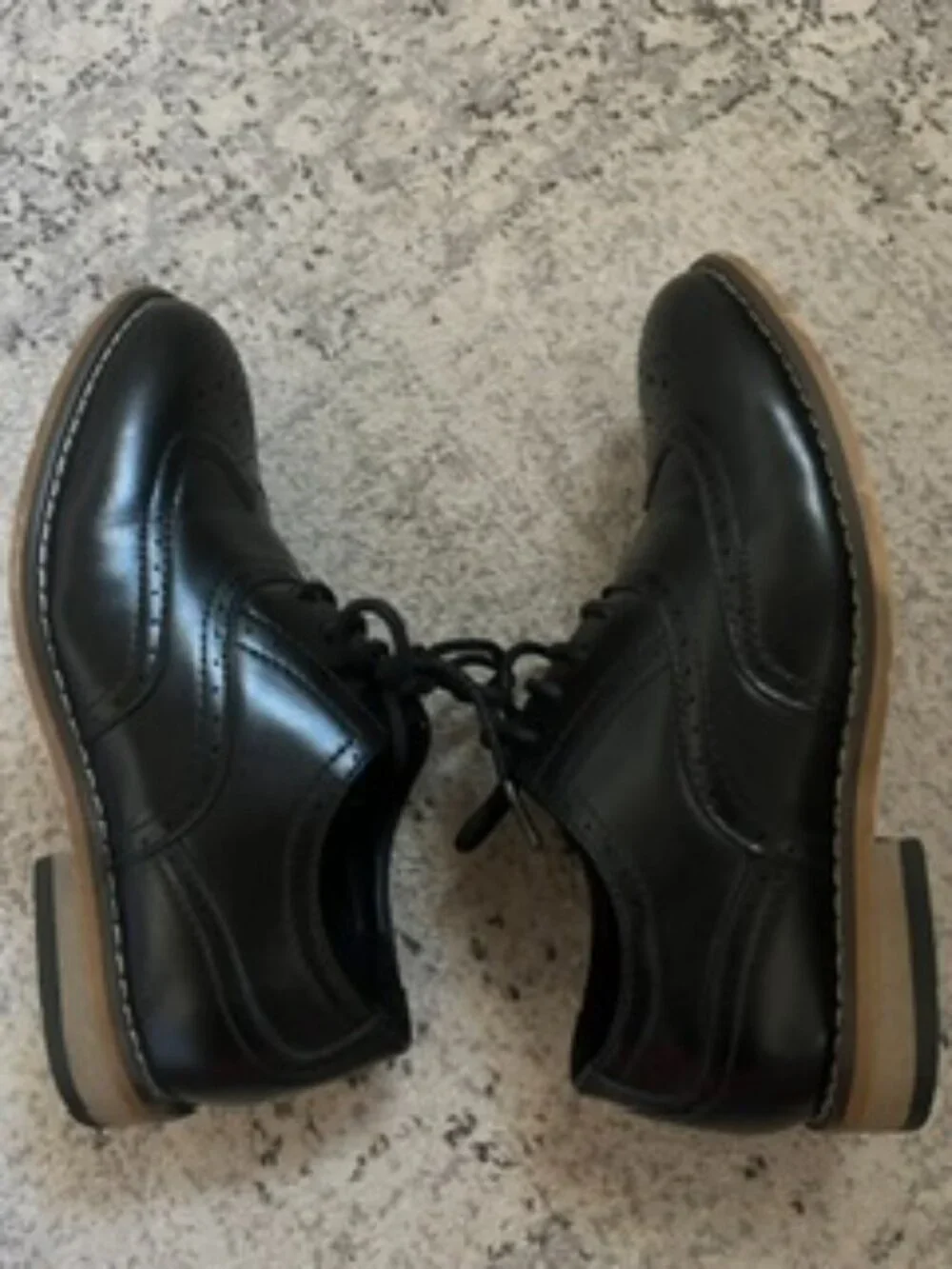 🧡3/$15   Stacy Adams Oxford Black Shoes 12M